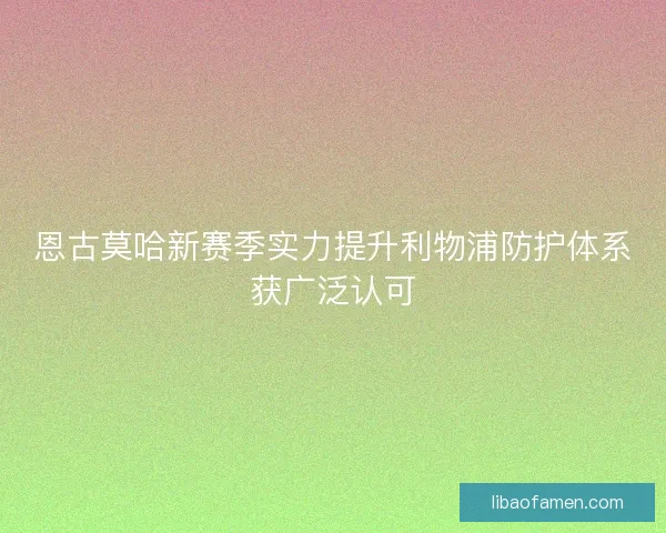 恩古莫哈新赛季实力提升利物浦防护体系获广泛认可